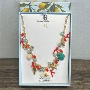 House of Harlow 1960 | Seashell Motif Necklace  🌊🐚🪸